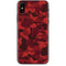 Red Street Camo iPhone X Skin
