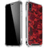 Red Street Camo iPhone XR Clear Case