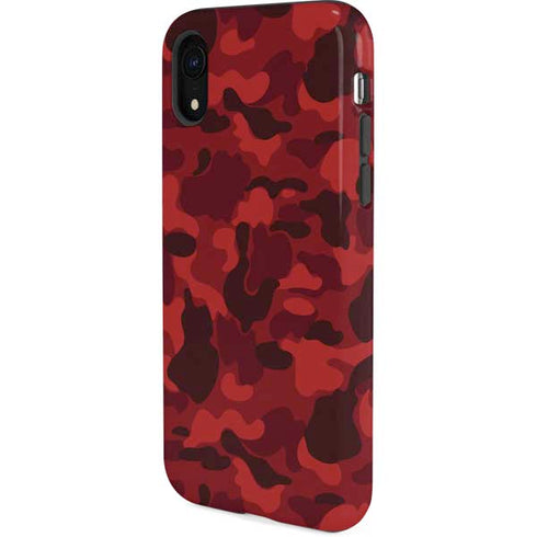 Red Street Camo iPhone XR Pro Case