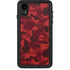 Red Street Camo iPhone XR Waterproof Case