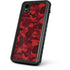 Red Street Camo iPhone XR Waterproof Case