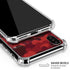 Red Street Camo iPhone XS Max Clear Case