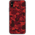 Red Street Camo iPhone XS Max Skin