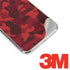 Red Street Camo iPhone XS Skin