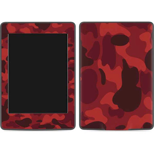 Red Street Camo Amazon Kindle Skin
