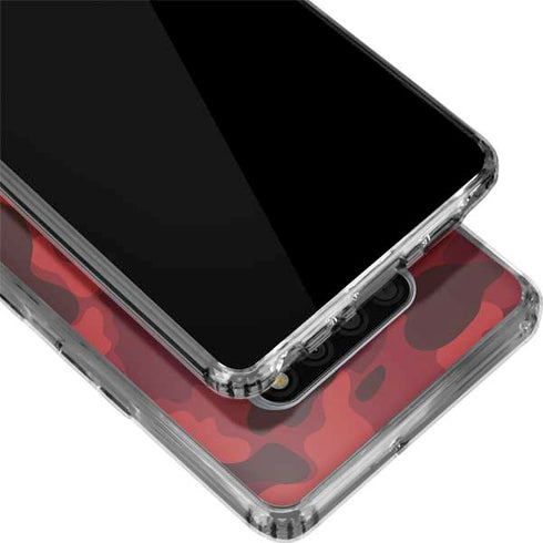 Red Street Camo LG Stylo 6 Clear Case