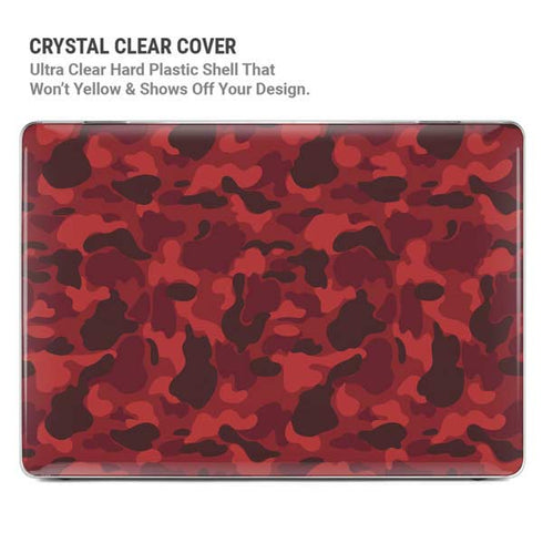 Red Street Camo MacBook Pro 16in (2021-25) Case plus Skin