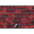 Red Street Camo Magic Keyboard with Numeric Keypad Skin