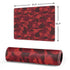 Red Street Camo Gaming Mouse Pad