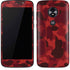Red Street Camo Moto E5 Play Skin