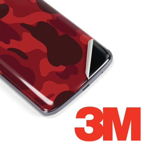 Red Street Camo Moto E5 Plus Skin