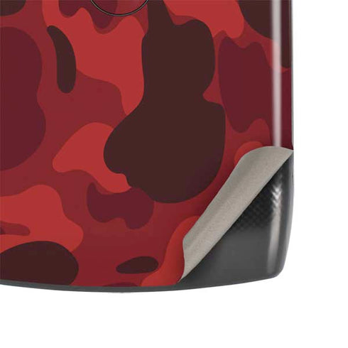 Red Street Camo Motorola RAZR Skin