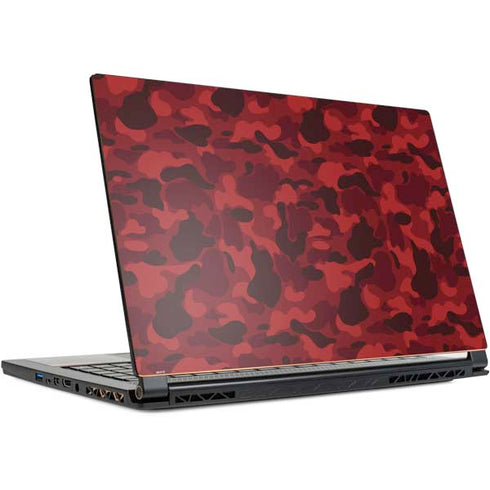 Red Street Camo MSI GS65 Stealth Laptop Skin