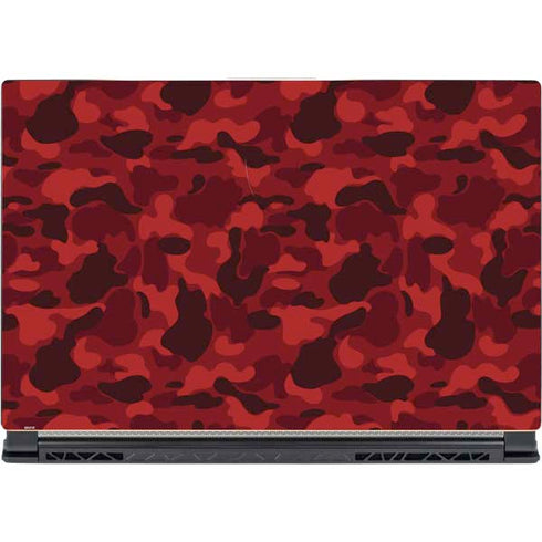 Red Street Camo MSI GS65 Stealth Laptop Skin