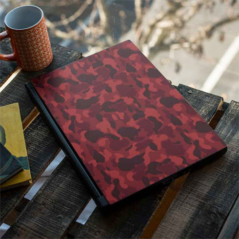 Red Street Camo MSI GS65 Stealth Laptop Skin