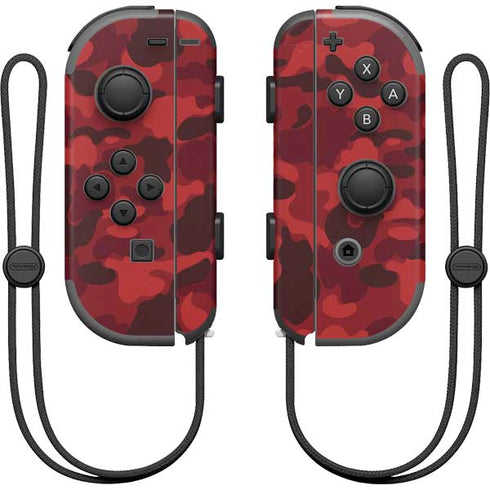 Red Street Camo Nintendo Joy-Con (L/R) Controller Skin