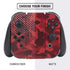 Red Street Camo Nintendo Switch Bundle Skin