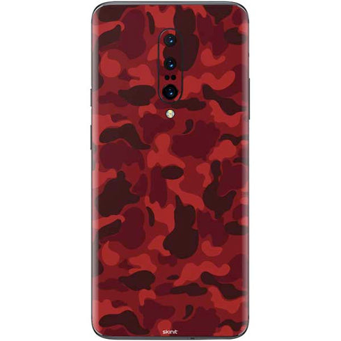 Red Street Camo OnePlus 7 Pro Skin