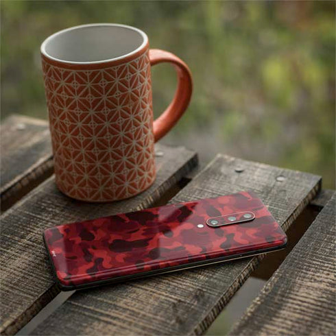 Red Street Camo OnePlus 7 Pro Skin