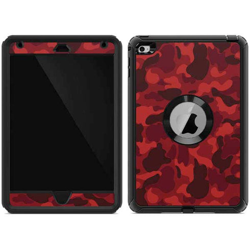 Red Street Camo Otterbox Defender iPad Skin