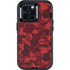 Red Street Camo Otterbox Defender iPhone Skin