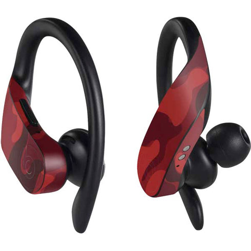 Red Street Camo PowerBeats Pro Skin