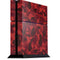 Red Street Camo PS4 Console Skin