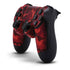 Red Street Camo PS4 Pro/Slim Controller Skin
