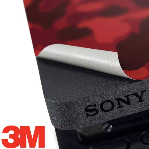 Red Street Camo PS4 Slim Skin