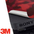Red Street Camo PS4 Slim Skin