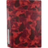 Red Street Camo PS5 Console Skin