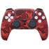 Red Street Camo PS5 Controller Skin