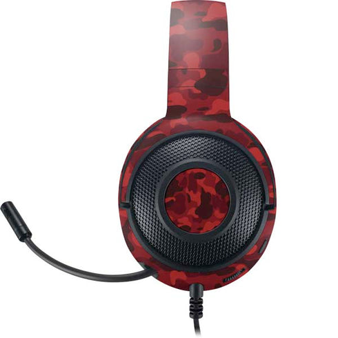 Red Street Camo Razer Kraken X Skin