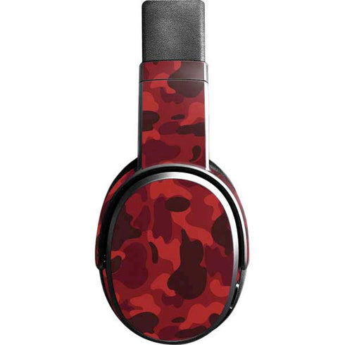 Red Street Camo Skullcandy Crusher Wireless Skin