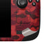 Red Street Camo Steam Deck Handheld Gaming Computer Skin