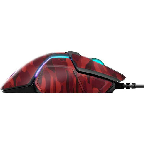 Red Street Camo SteelSeries Rival 600 Gaming Mouse Skin