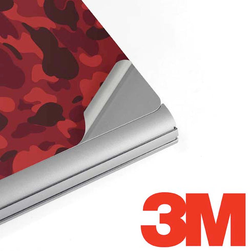 Red Street Camo Surface Book 2 13.5in Skin
