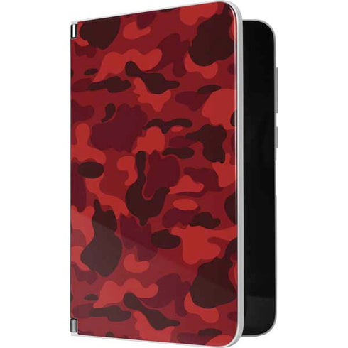 Red Street Camo Surface Duo Skin