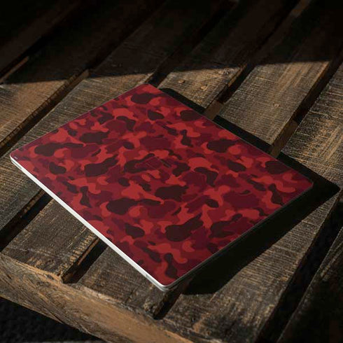 Red Street Camo Surface Laptop 2 Skin