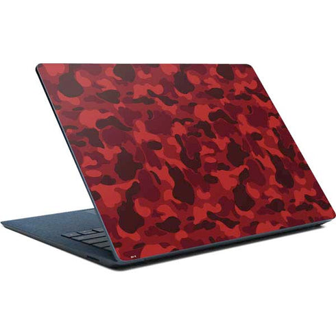 Red Street Camo Surface Laptop Skin