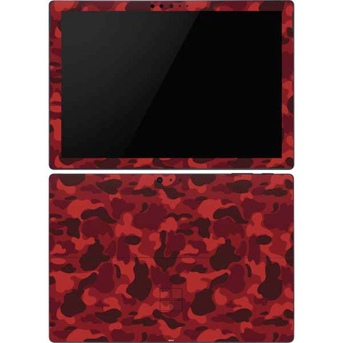Red Street Camo Surface Pro 6 Skin