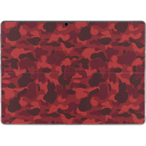 Red Street Camo Surface Pro 8 Skin