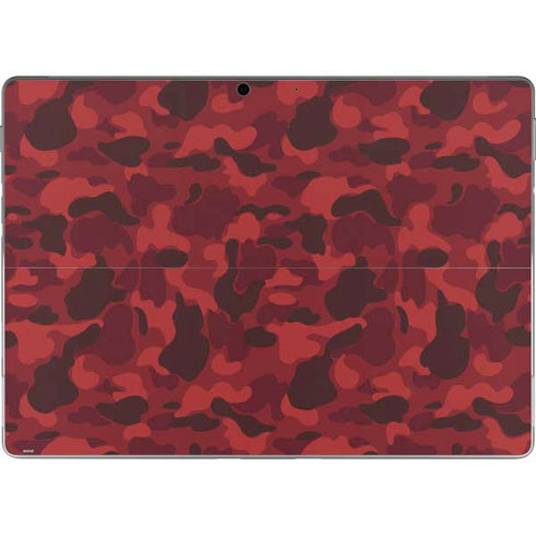 Red Street Camo Surface Pro 9 Skin