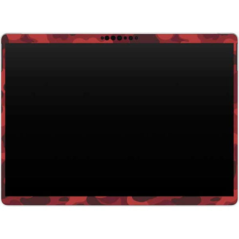 Red Street Camo Surface Pro 9 Skin