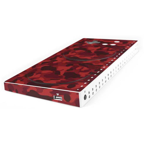 Red Street Camo Xbox Adaptive Controller Skin