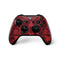 Red Street Camo Xbox One X Controller Skin