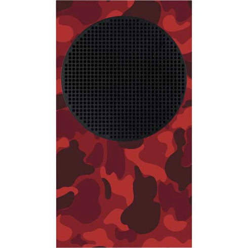 Red Street Camo Xbox Series S Console Skin