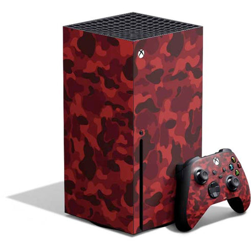 Red Street Camo Xbox Series X Bundle Skin