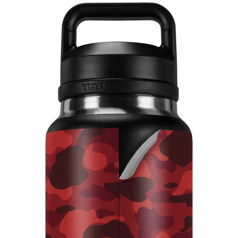 Red Street Camo YETI Rambler 36oz Bottle Skin