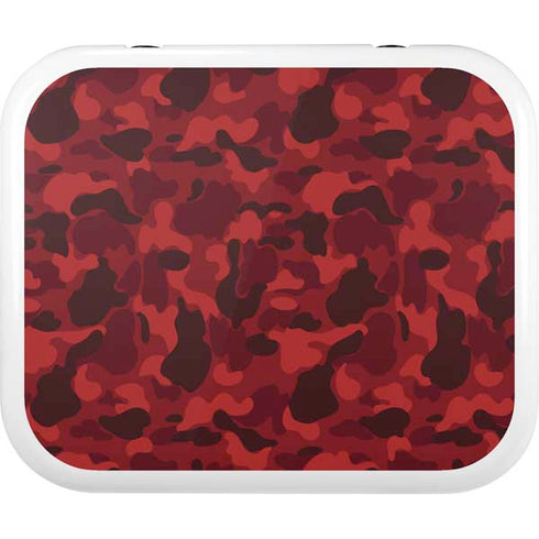 Red Street Camo YETI Roadie 24 Hard Cooler Skin